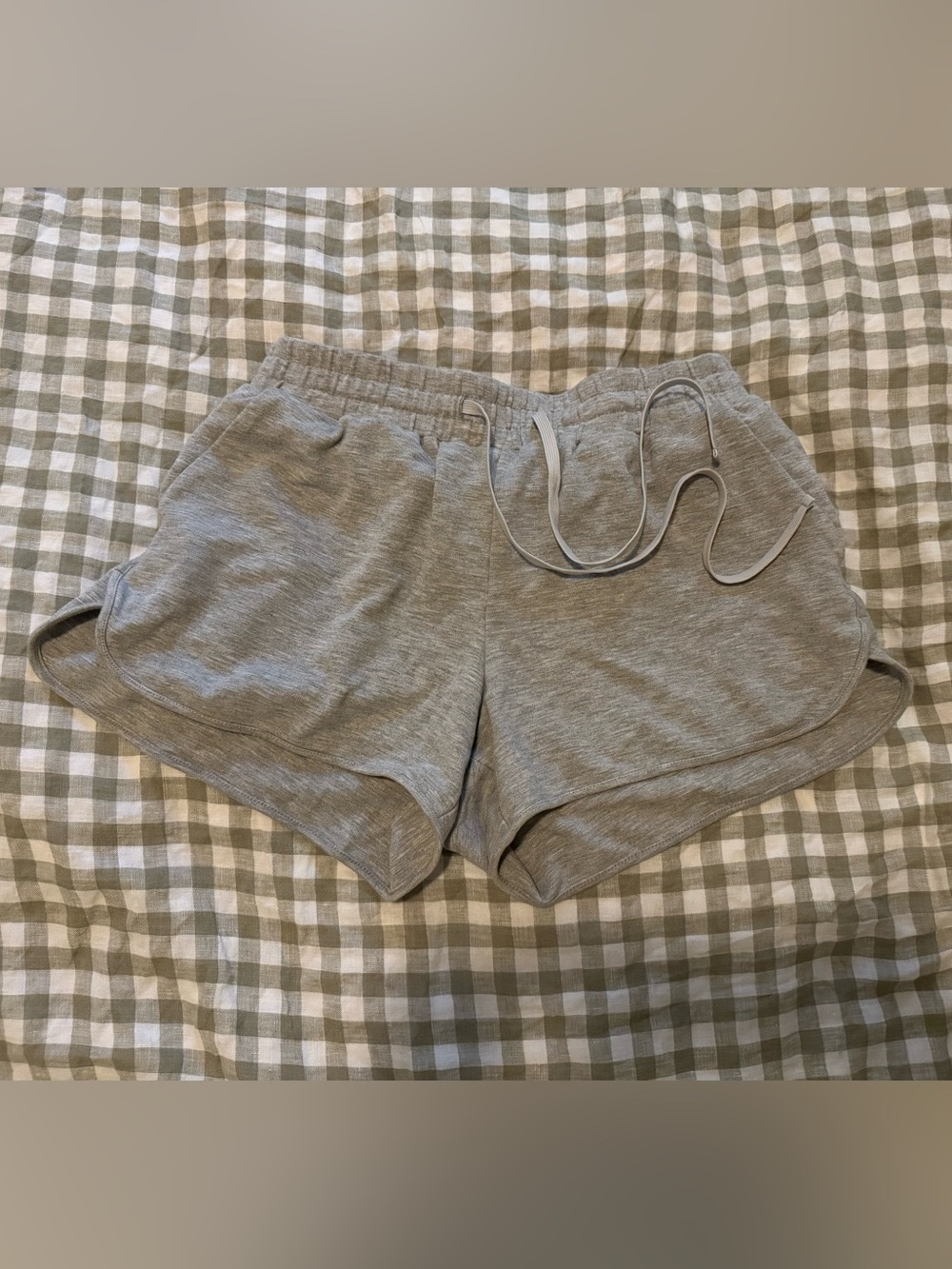 Aritzia The Group Babaton Women’s Gray Knit Drawstring Sweat Shorts